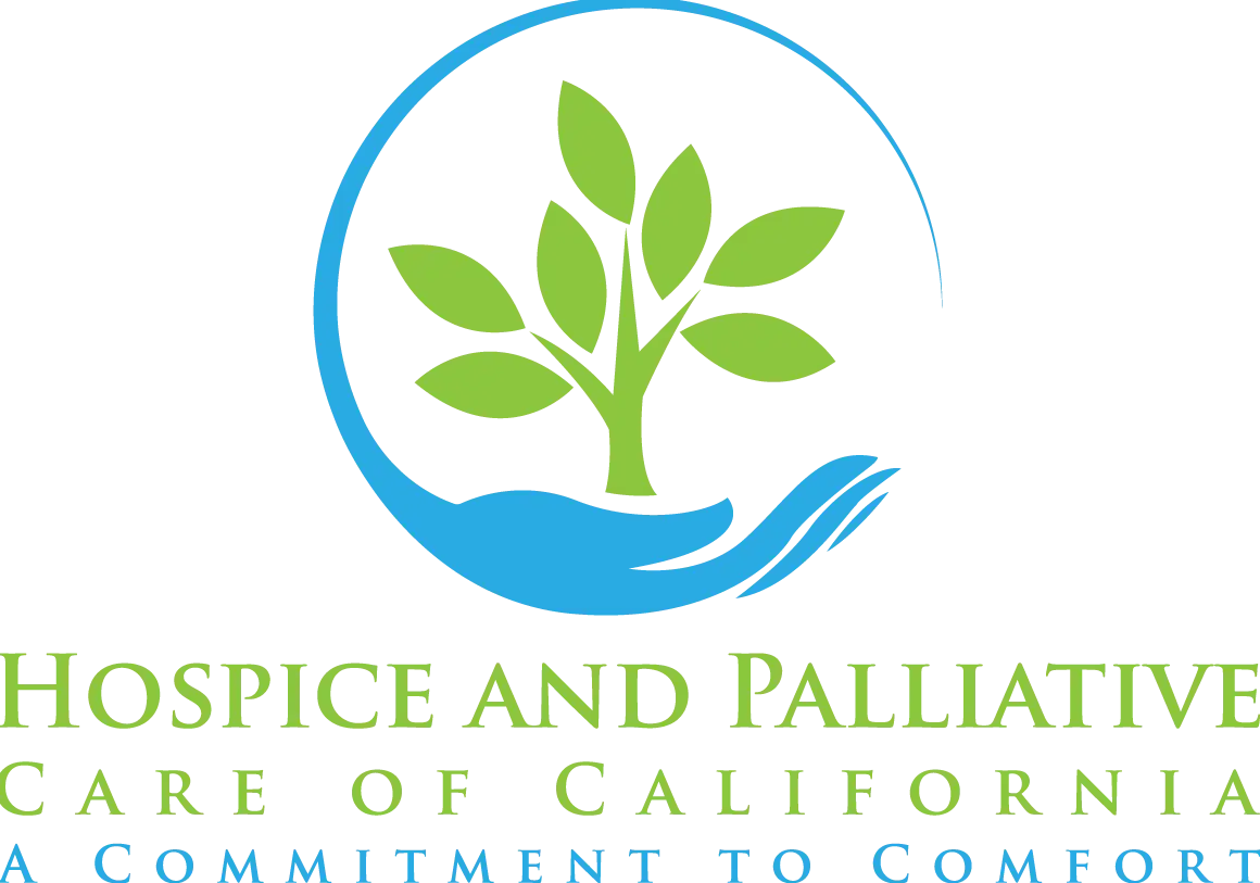 Hospice and Palliative Care of California logo representing compassionate end-of-life support and comfort for families in Costa Mesa, CA